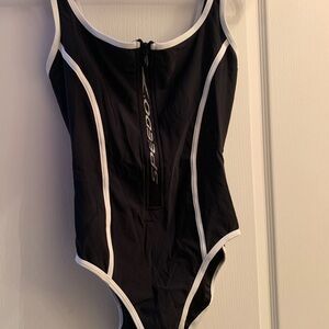 Speedo Women's Black One-Piece Swimsuit